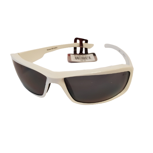 WHITE/SMOKE BRAZEAU WHITE SAFETY GLASSES